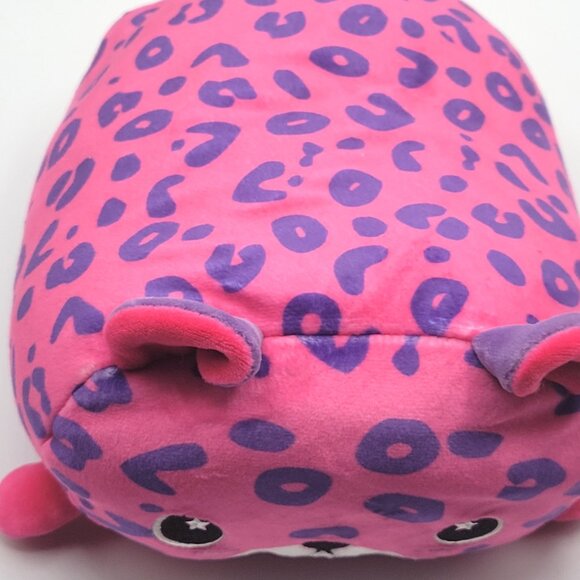 Moosh Moosh WILLOW Cheetah Leopard Cat Plush Stuffed Animal Toy Pink - Picture 3 of 10